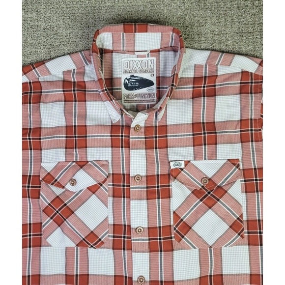 Dixxon Shirt Mens XXLarge S&S‎ Form And Function Flannel Plaid Workwear American - Picture 1 of 9